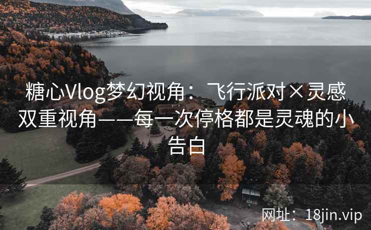 糖心Vlog梦幻视角：飞行派对×灵感双重视角——每一次停格都是灵魂的小告白